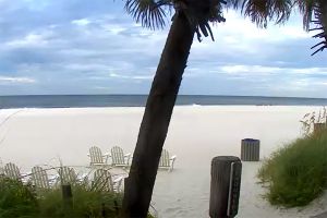 Камера на городском пляжу, Флорида